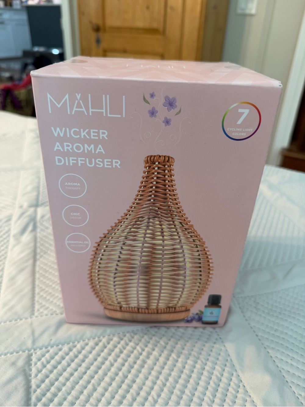 MÄHLI Wicker Aroma Diffuser - New In Box